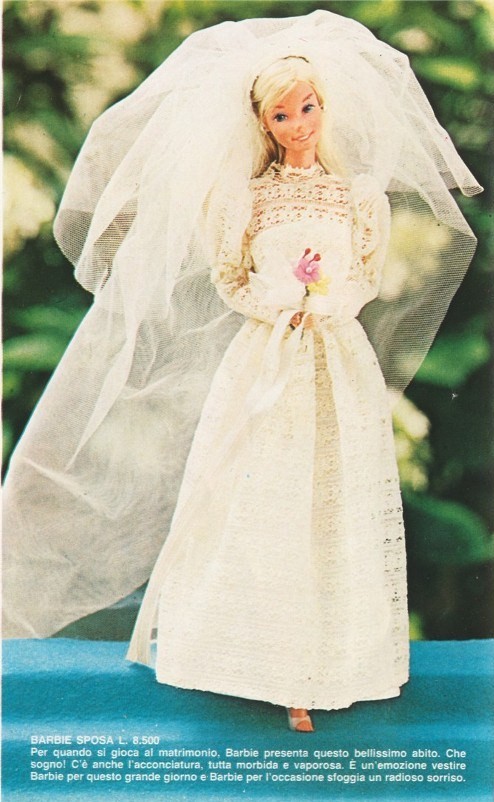 barbie sposa anni 70
